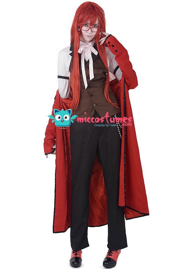 黒執事 グレル·サトクリフ コスプレ 衣装 黒執事 グレル·サトクリフ コスプレ 衣装