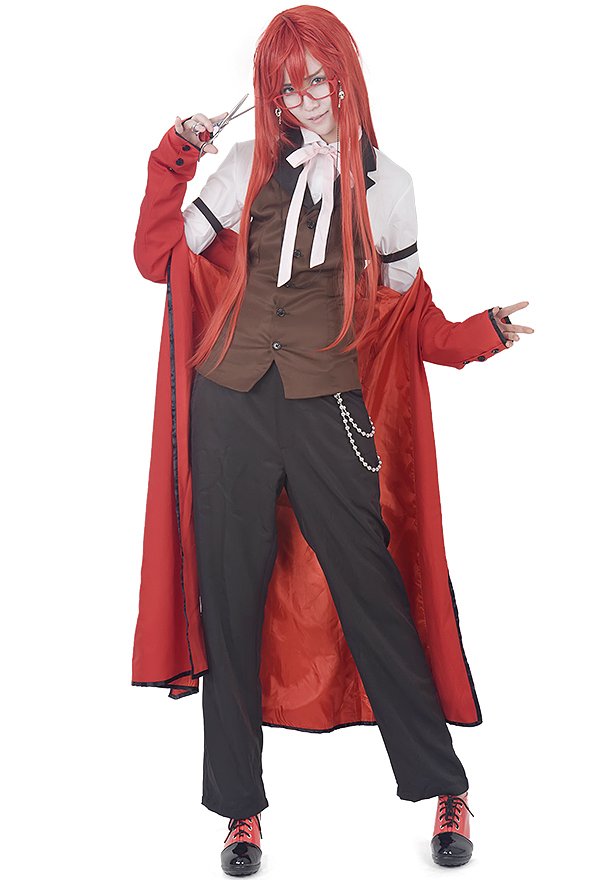 黒執事 グレル·サトクリフ コスプレ 衣装 黒執事 グレル·サトクリフ コスプレ 衣装