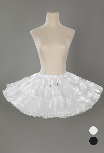 コスプレ 道具 ペチコート ふわふわ多層バッスル