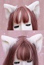 女性狐耳 ロリータ 髪飾り ヘアクリップ コスプレアクセサリー