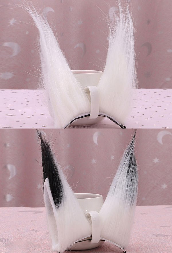 女性猫耳 ロリータ 髪飾り ヘアクリップ コスプレアクセサリー