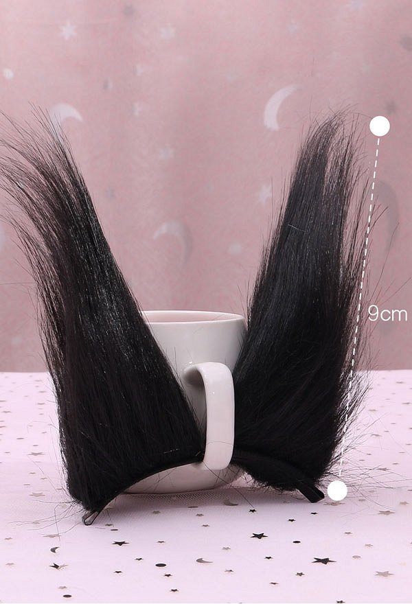 女性猫耳 ロリータ 髪飾り ヘアクリップ コスプレアクセサリー
