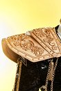 ケデハン ルミ ライブ服 黒色 肩アーマー コスプレ 道具