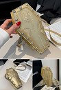 ハロウィン コスプレ ゴシック 棺型 ショルダーバッグ