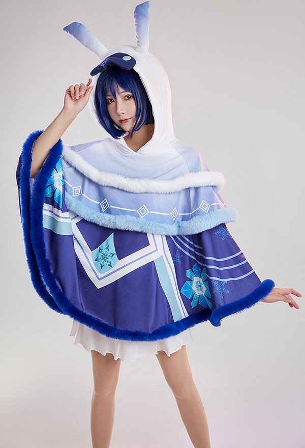 原神 アビスの魔術師・氷 コスプレ 衣装