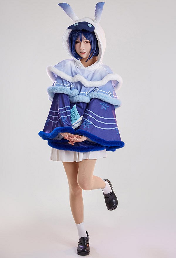原神 アビスの魔術師・氷 コスプレ 衣装