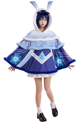 原神 アビスの魔術師・氷 コスプレ 衣装