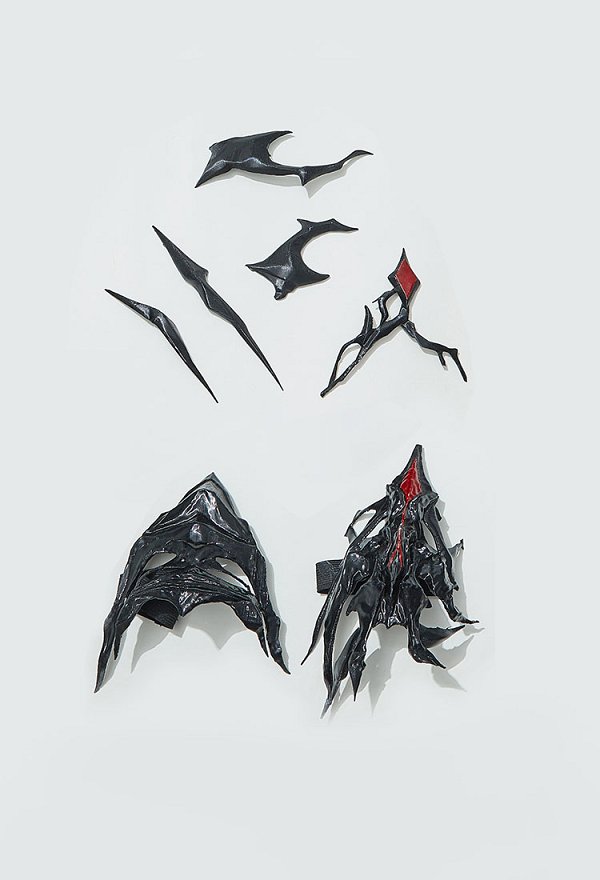 恋と深空 ヒロイン 深紅の熱情 コスプレ 肩甲道具