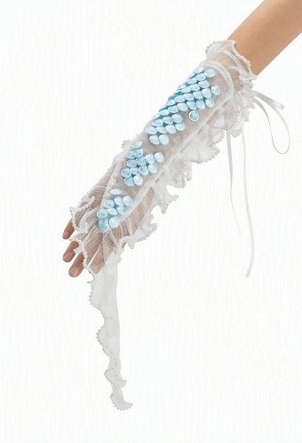 Daizbella 中世 人魚手甲 3Dプリント 青い貝殻 アームガード