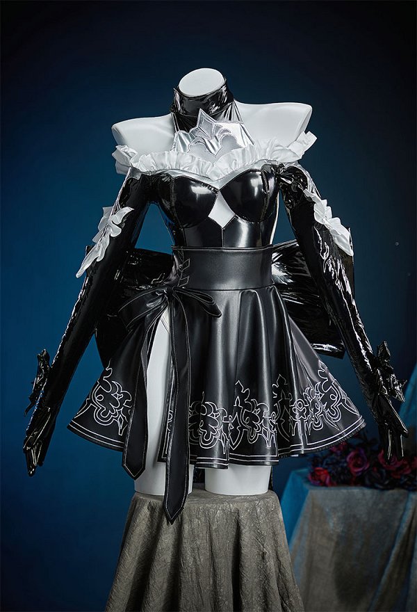 ニーア オートマタ 2B PUレザー スカート コスプレ アクセサリー