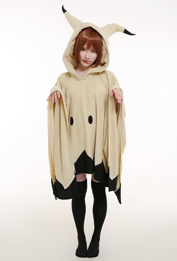 ポケットモンスター ピカチュウ コスプレ衣装 マント 毛布