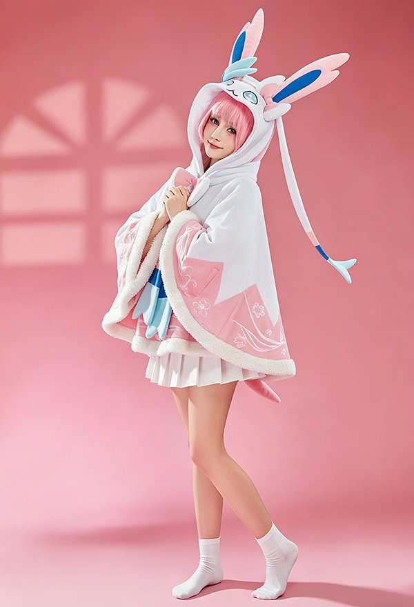 ポケモン ニンフィア コスプレ マント