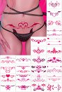 セクシー タトゥーステッカー 24枚
