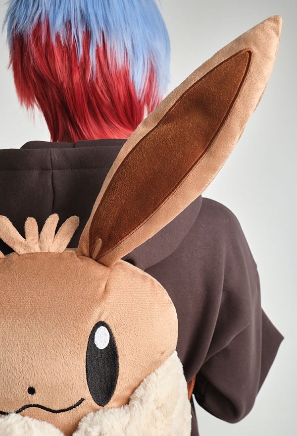 ポケットモンスター スカーレット・バイオレット ボタン コスプレ 道具  イーブイのリュック