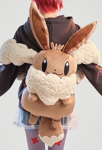 ポケットモンスター スカーレット・バイオレット ボタン コスプレ 道具  イーブイのリュック