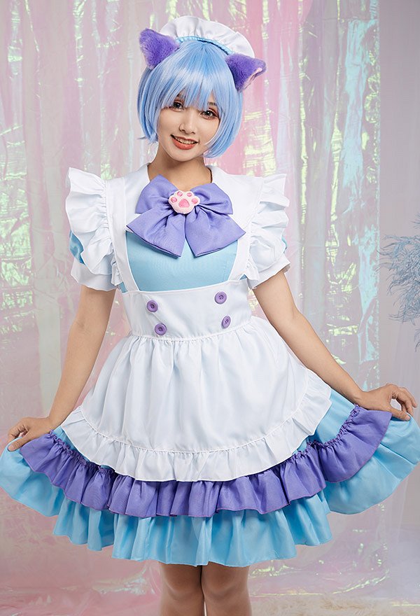カワイイ ネコ ロリータ メイド コスプレ 衣装 カワイイ ネコ ロリータ メイド コスプレ 衣装
