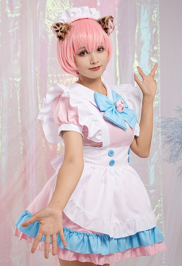 カワイイ ネコ ロリータ メイド コスプレ 衣装 カワイイ ネコ ロリータ メイド コスプレ 衣装