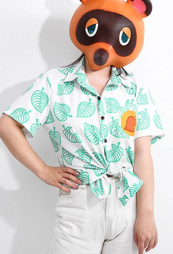 どうぶつの森　たぬきちとまめきちとつぶきち　コスプレコスチューム
