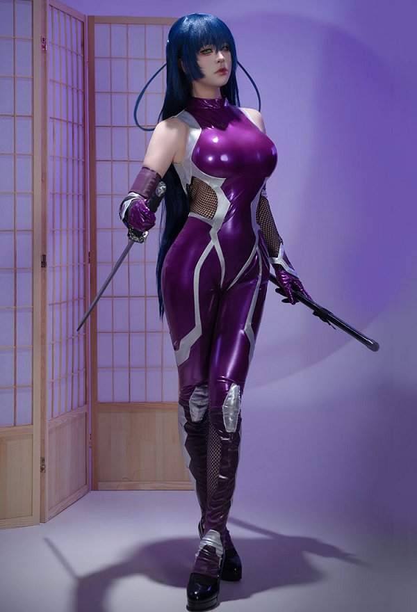 対魔忍 井河アサギ ボデースーツ コスプレ 衣装