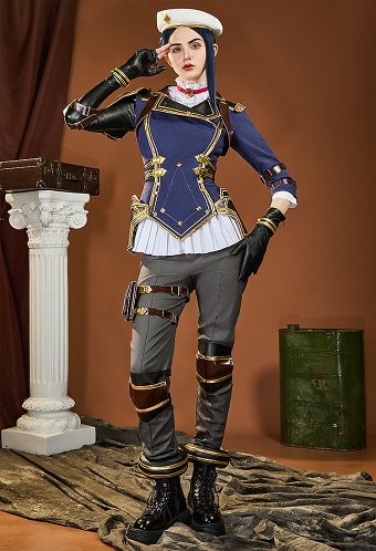 【高品質】アーケイン2 ケイトリン・キランマン ピルトーヴァーの警察官 コスプレ 衣装