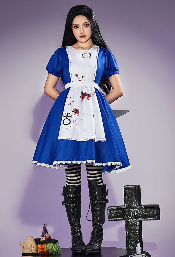 アリス マッドネス リターンズ アリス コスプレ 衣装 メイドドレス