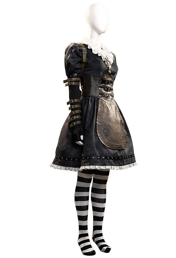 アリス マッドネス リターンズ アリス スチームパンク コスプレ 衣装 アリス マッドネス リターンズ アリス スチームパンク コスプレ 衣装