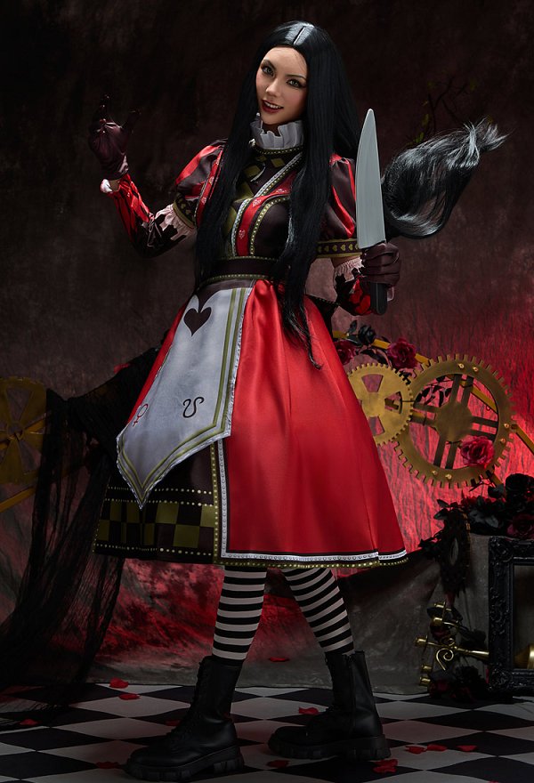 【格安版】アリス マッドネス リターンズ アリス ロイヤルスーツ コスプレ 衣装 【格安版】アリス マッドネス リターンズ アリス ロイヤルスーツ コスプレ 衣装