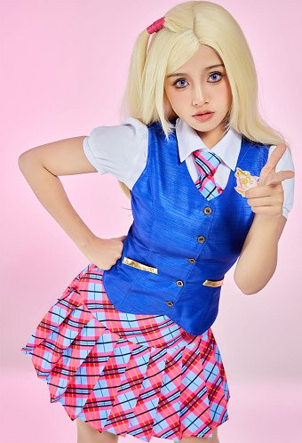 バービー コスプレ衣装  jk制服