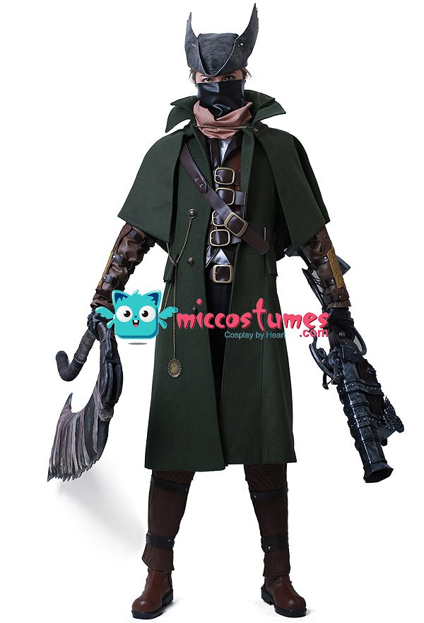 ブラッドボーン 狩人装備☆コスプレ 衣装 コスチューム