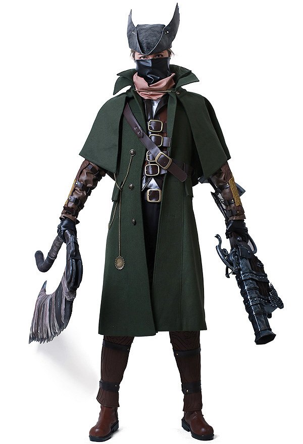 ブラッドボーン 狩人装備☆コスプレ 衣装 コスチューム