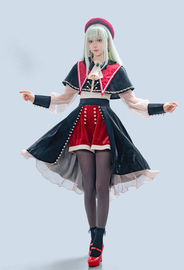 BanG Dream! Ave Mujica 若葉睦 コスプレ 衣装 BanG Dream! Ave Mujica 若葉睦 コスプレ 衣装