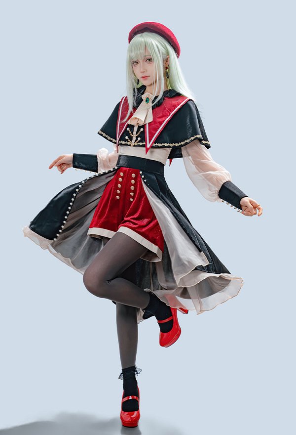 BanG Dream! Ave Mujica 若葉睦 コスプレ 衣装 BanG Dream! Ave Mujica 若葉睦 コスプレ 衣装