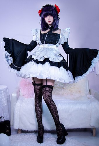 着せ恋 喜多川海夢 コスプレ 黑江雫 メイド服