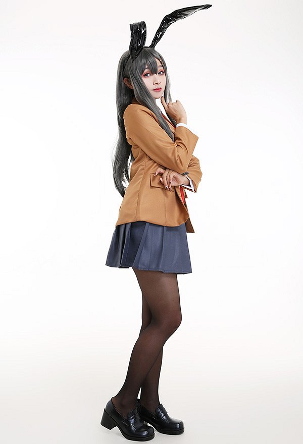 青春ブタ野郎シリーズ 桜島麻衣 コスプレ 衣装 jk制服