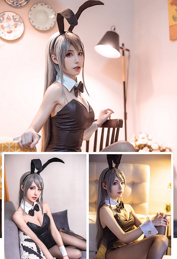青春ブタ野郎 桜島麻衣 コスプレ バニーガール 青春ブタ野郎 桜島麻衣 コスプレ バニーガール