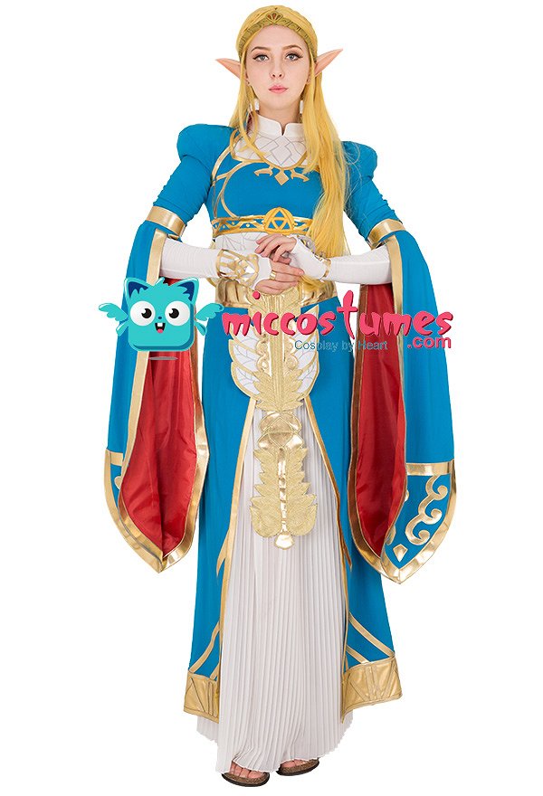 ゼルダの伝説 ブレス ゼルダ姫 コスプレ 衣装 ゼルダの伝説 ブレス ゼルダ姫 コスプレ 衣装