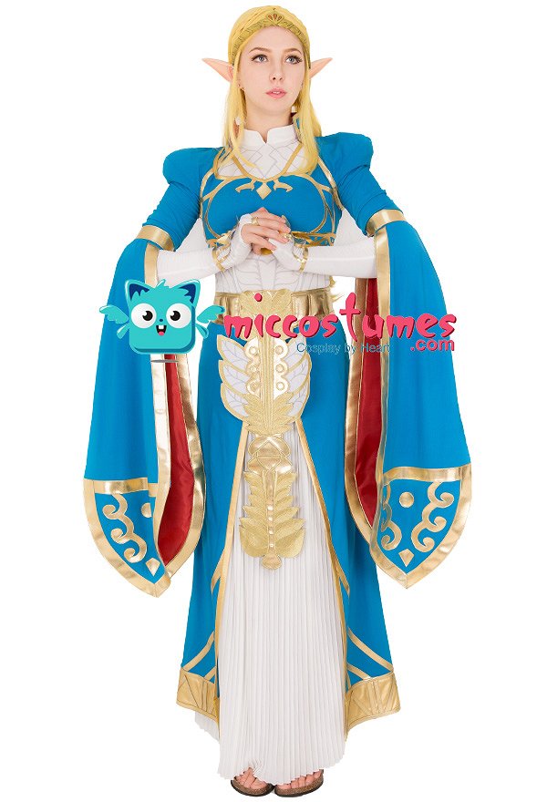 ゼルダの伝説 ブレス ゼルダ姫 コスプレ 衣装 ゼルダの伝説 ブレス ゼルダ姫 コスプレ 衣装