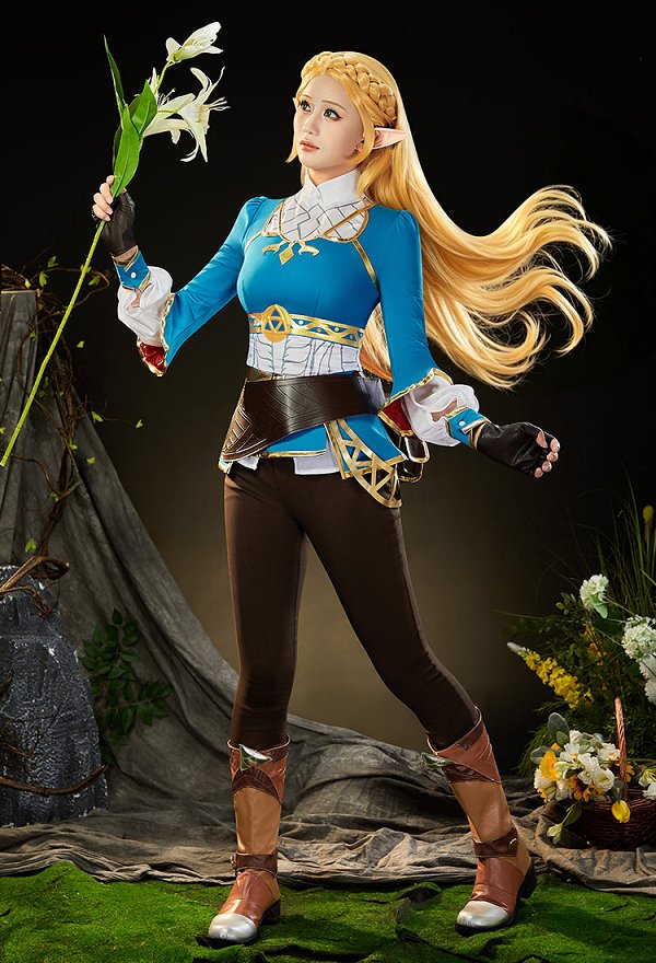 ゼルダの伝説 ブレス オブ ザ ワイルド ゼルダ姫 コスプレ衣装