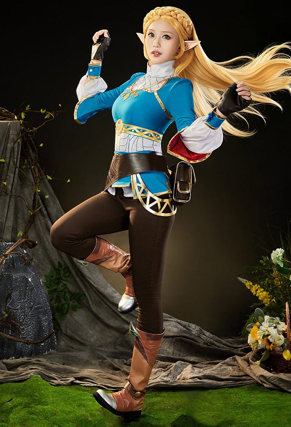 ゼルダの伝説 ブレス オブ ザ ワイルド ゼルダ姫 コスプレ衣装