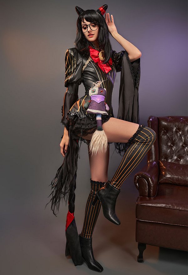 ベヨネッタ コスプレ 衣装 猫服