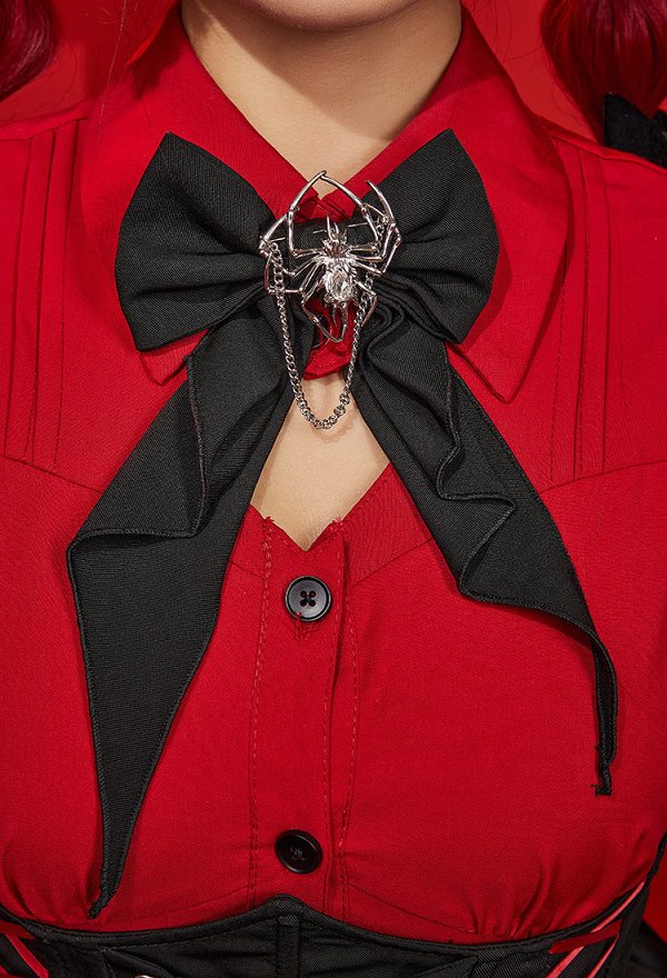 反逆の少女 ヴァンパイア・スパイダーマン ゴシック ドレス 反逆の少女 ヴァンパイア・スパイダーマン ゴシック ドレス