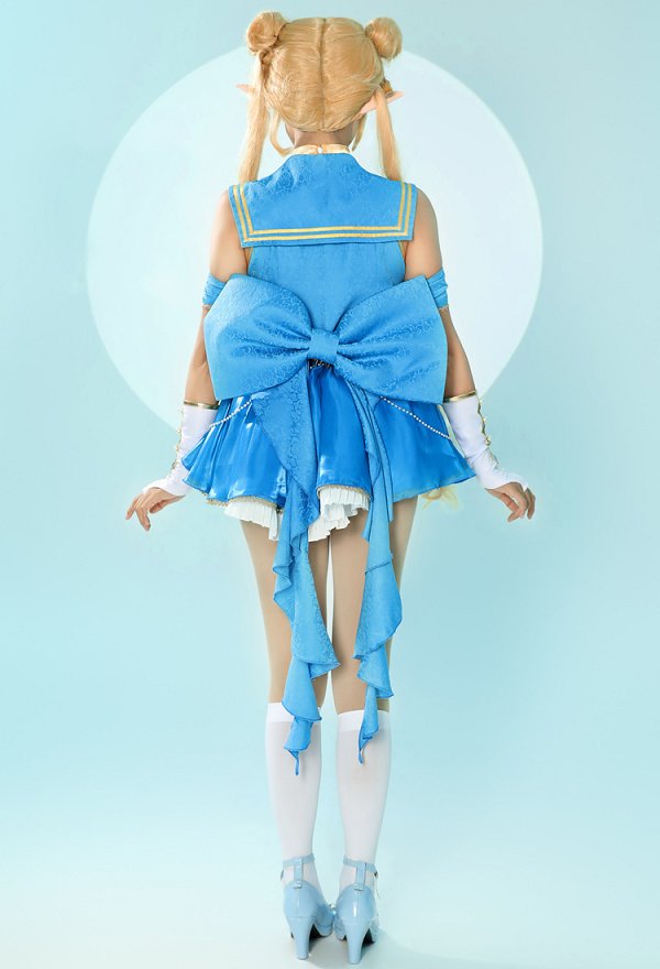 ゼルダ セーラー服 可愛い 洋服 ドレス 青色 ゼルダ セーラー服 可愛い 洋服 ドレス 青色