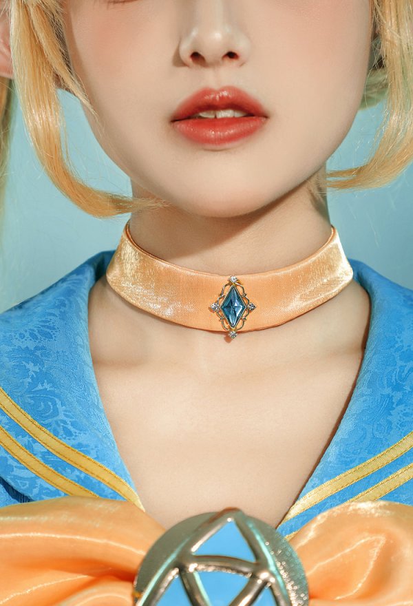 ゼルダ セーラー服 可愛い 洋服 ドレス 青色 ゼルダ セーラー服 可愛い 洋服 ドレス 青色
