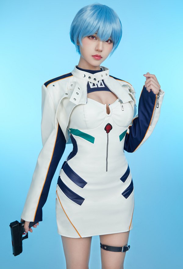 綾波レイ コスプレ 可愛い ワンピース 洋服 綾波レイ コスプレ 可愛い ワンピース 洋服