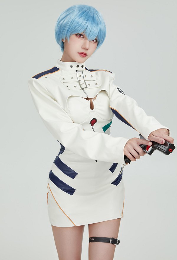 綾波レイ コスプレ 可愛い ワンピース 洋服 綾波レイ コスプレ 可愛い ワンピース 洋服