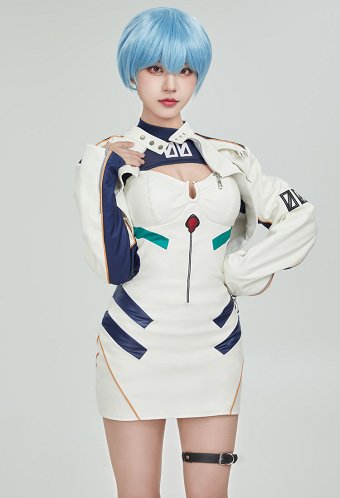 綾波レイ コスプレ 可愛い ワンピース 洋服