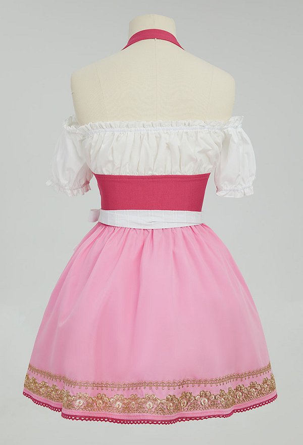 ピーチ姫 オクトーバーフェスト メイド服 同人衣装