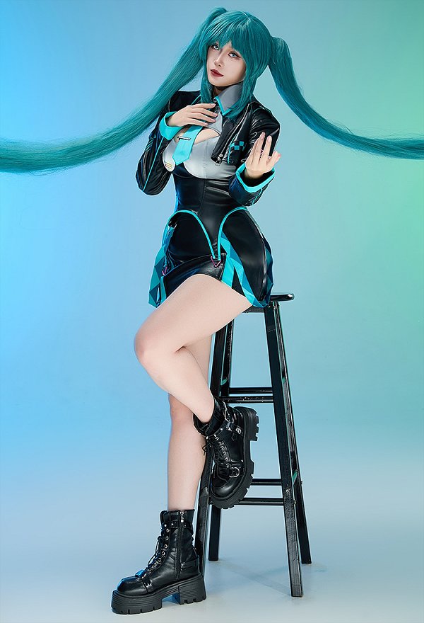 初音ミク レーシングスーツ コスプレ 衣装