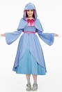妖精 スウィート ブルーとピンク ドレス
