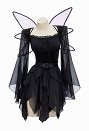 ハロウィン ブラックマジック エルフ ドレス